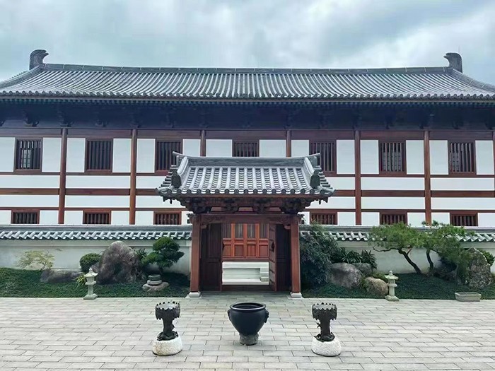 現(xiàn)代寺廟建筑規(guī)劃設(shè)計方案水月禪寺
