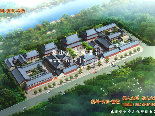 寺廟設計效果圖，傳承千年的建筑藝術