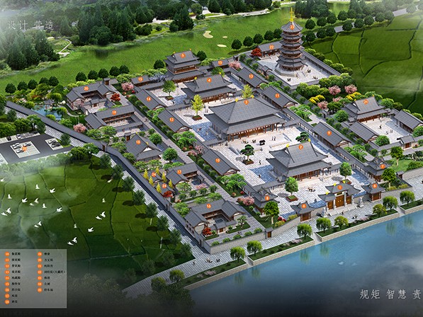 宗教建筑設計與施工一站式服務，滿足寺廟的多樣化需求