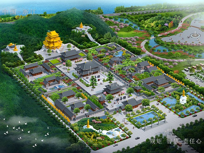 黃巖寺廟設計與施工，古建公司提供一站式建設服務
