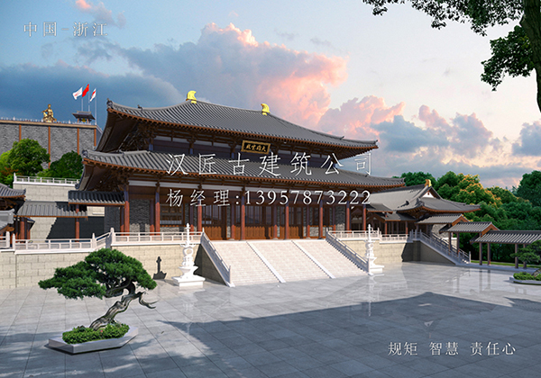 宗教建筑設計與施工一站式服務，滿足寺廟的多樣化需求