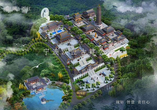 木結(jié)構(gòu)寺廟施工，精湛技藝與嚴(yán)格標(biāo)準(zhǔn)確保建筑安全穩(wěn)定
