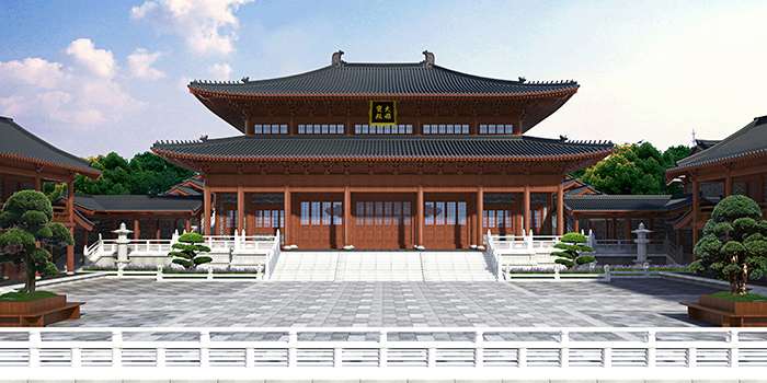 仿古建筑寺廟裝修設(shè)計(jì)，融合傳統(tǒng)與現(xiàn)代打造宗教空間