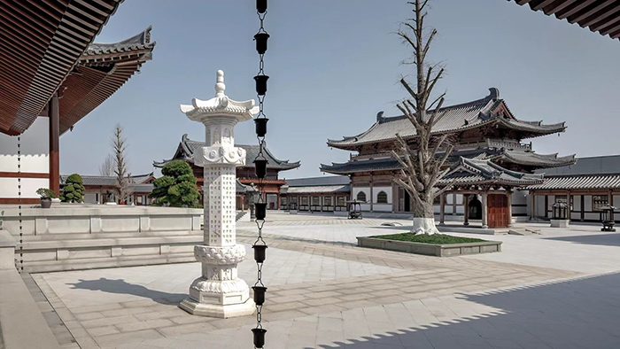 仿古青磚建筑材料成就不同風格建筑