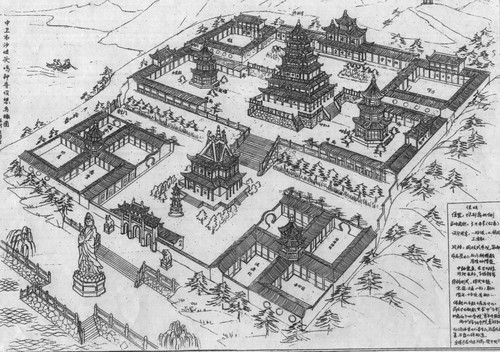 寺廟規劃設計布局及寺院圖紙規范分析  第6張