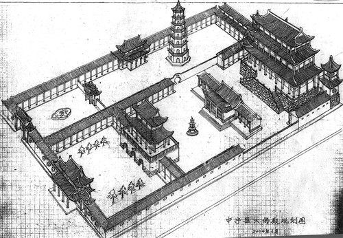 寺廟規劃設計布局及寺院圖紙規范分析  第15張