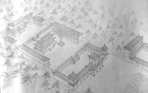 寺廟規劃設計布局及寺院圖紙規范分析  第16張