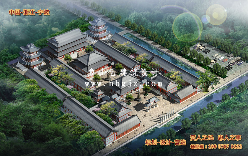 萬(wàn)壽寺總體建筑規(guī)劃設(shè)計(jì)