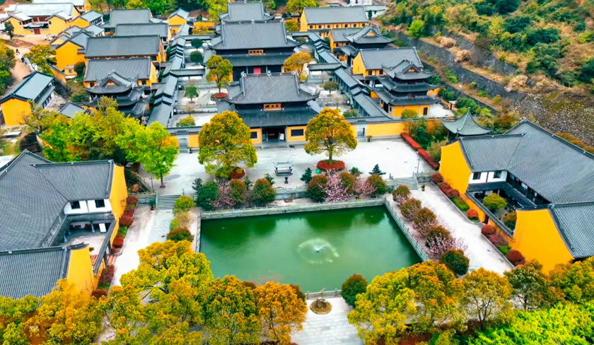 阿育王古寺總體規劃設計施工  第2張